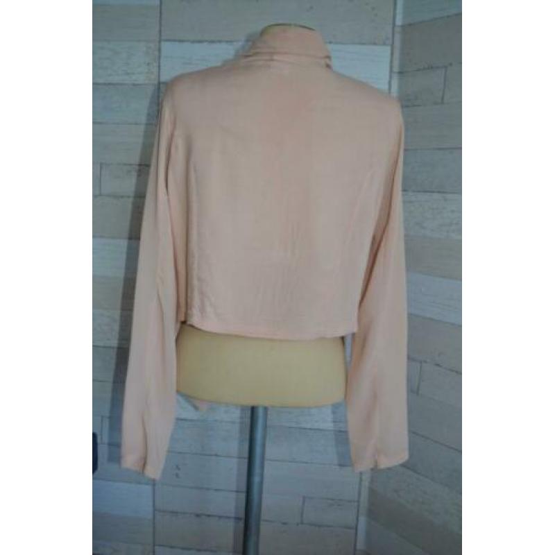 roze vest jasje van vero moda in maat M - q14