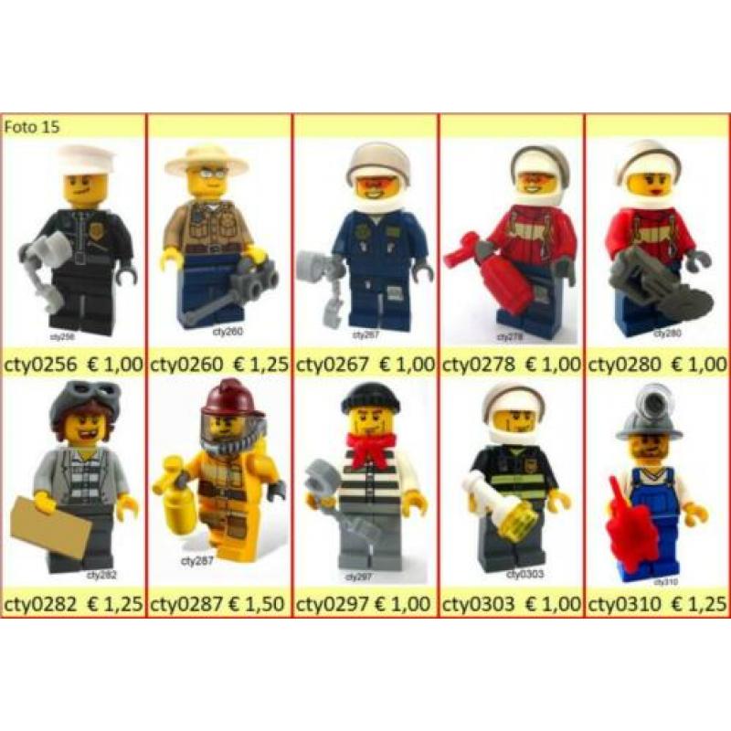 Lego poppetjes - Minifiguren vanaf € 1,00 per stuk - 2MF280