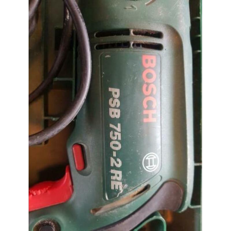 Bosch boormachine met snelspanner