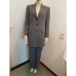 Diana Gallesi jasje en pantalon / broekpak maat 38 vintage