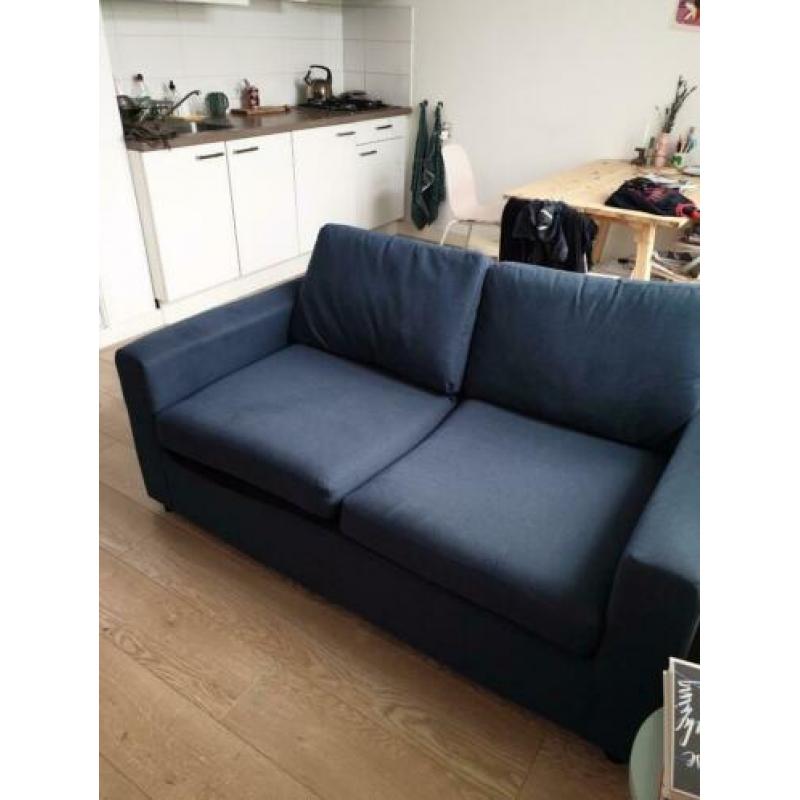 Donkerblauwe slaapbank van MADE