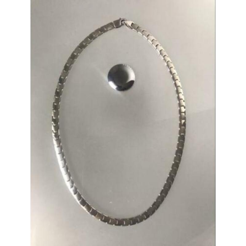 Dames collier. Zilver
