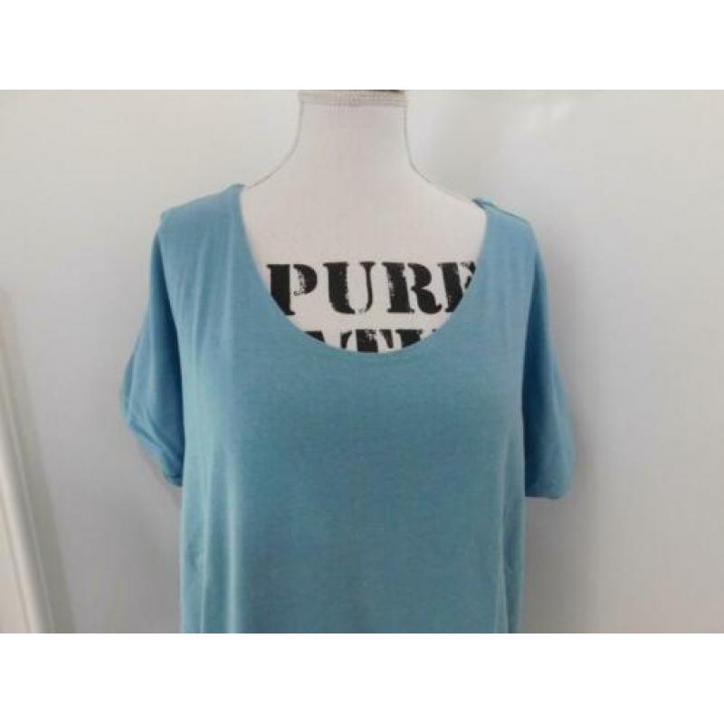 City Life blauw-groen shirt XXL