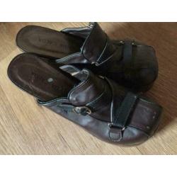 Gothic lolita punk schoenen nieuw hak 11cm mt S 36