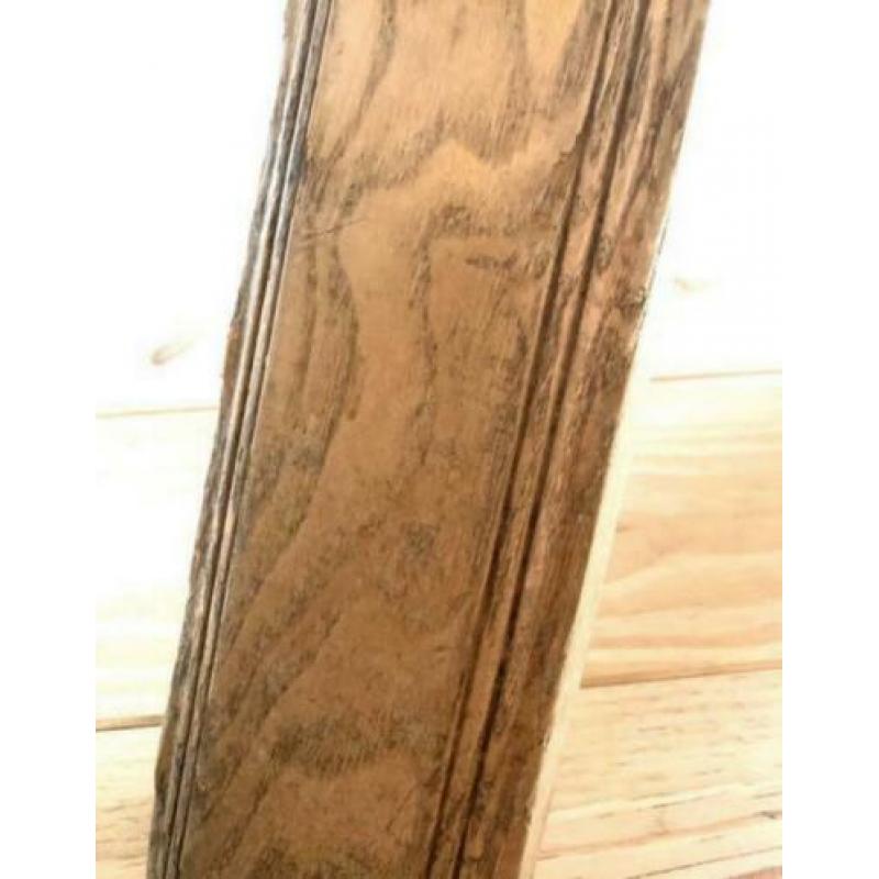Staphorster klaptafel eettafel eiken wit rond hout 120