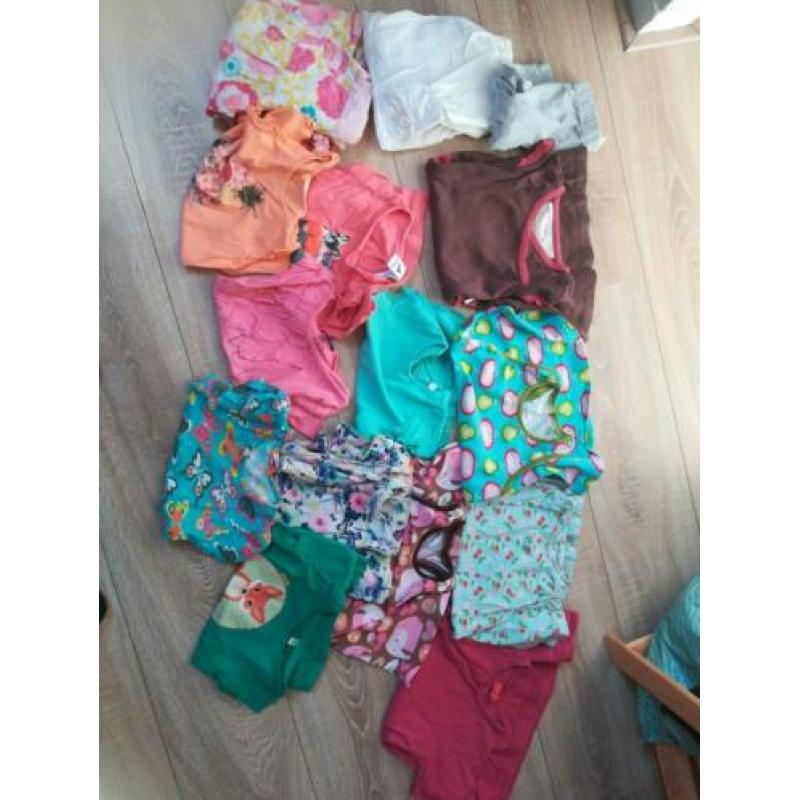 Pakket (15 stuks) zomerkleertjes 86/92