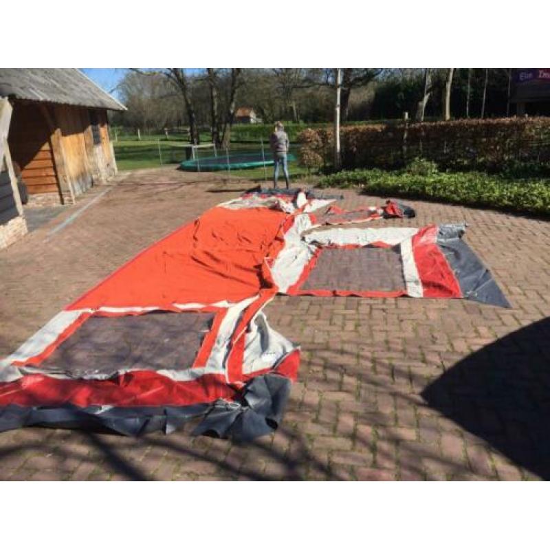 Voortent rood, Roadmaster Family S, perfecte staat