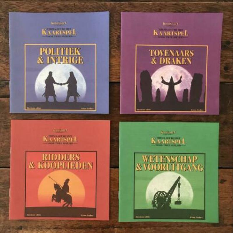 Kolonisten van Catan kaartspel met alle uitbreidingssets!