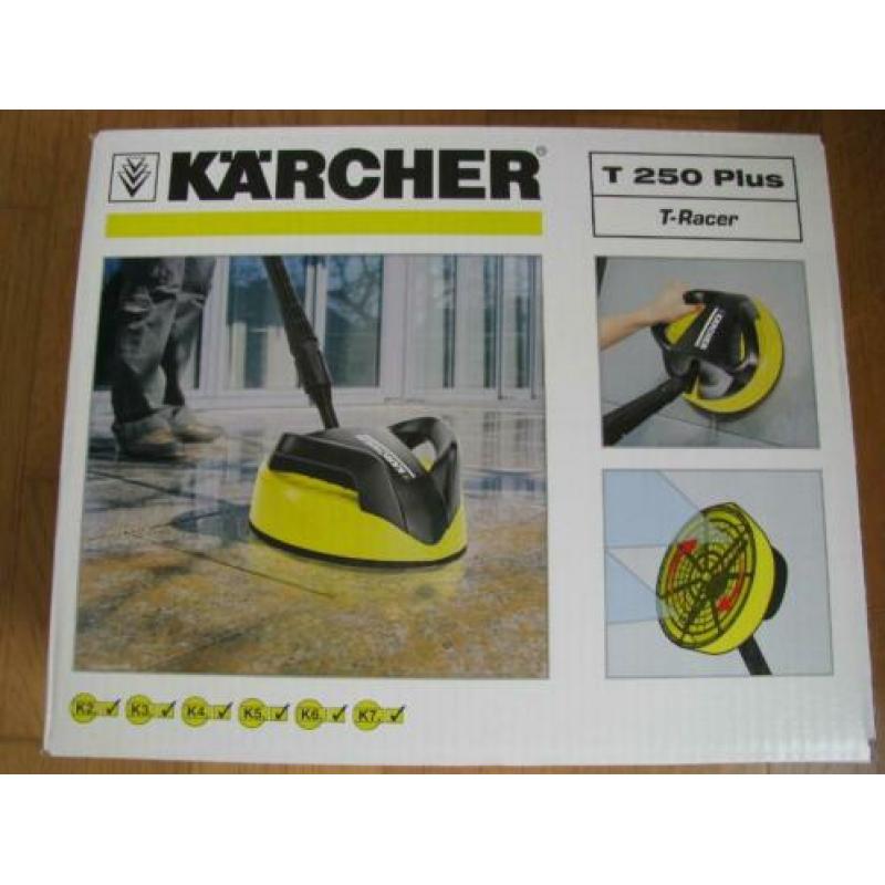 KARCHER TERRASREINIGER T250 PLUS (NIEUW) in ongeopende doos