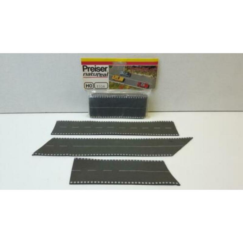 PREISER Natureal H0 1550 asfaltfolie in OVP t.e.a.b.