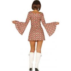 Jaren 60/70 Disco jurkjes (verkleedkleding)