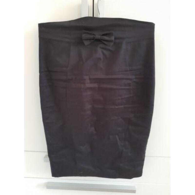 Zwarte Vintage Diva rok
