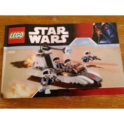 Lego Star Wars 7668 Rebel Scout Speeder (2 sets)