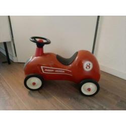 Rode "Retro Roller" loopauto, in mooie staat.