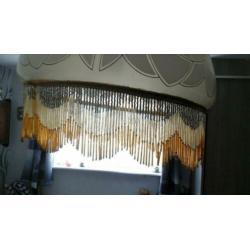 Hanglamp met kralenrand