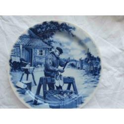2 Delftsblauwe Wandborden