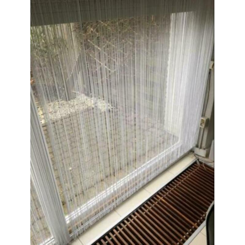 Draadgordijn hoog kwaliteit wit 300/240 cm B/H
