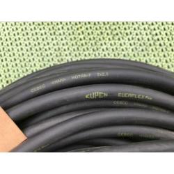 74 mtr. Rubber snoer 2x2.5 mm2