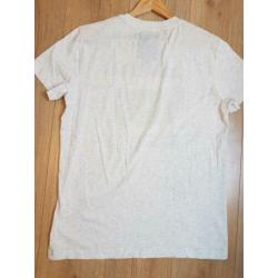Lichtgrijze g-star raw t-shirt