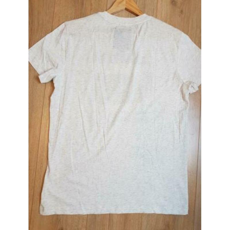 Lichtgrijze g-star raw t-shirt