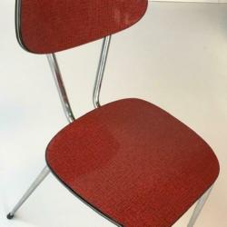 Jaren 50 keukenstoelen 3x vintage eetkamerstoelen retro