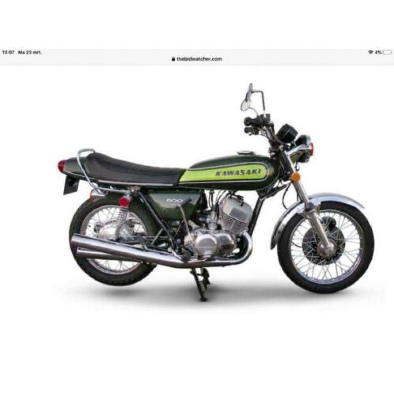 Gevraagd Kawasaki h2.. 750cc