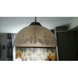 Hanglamp met kralenrand