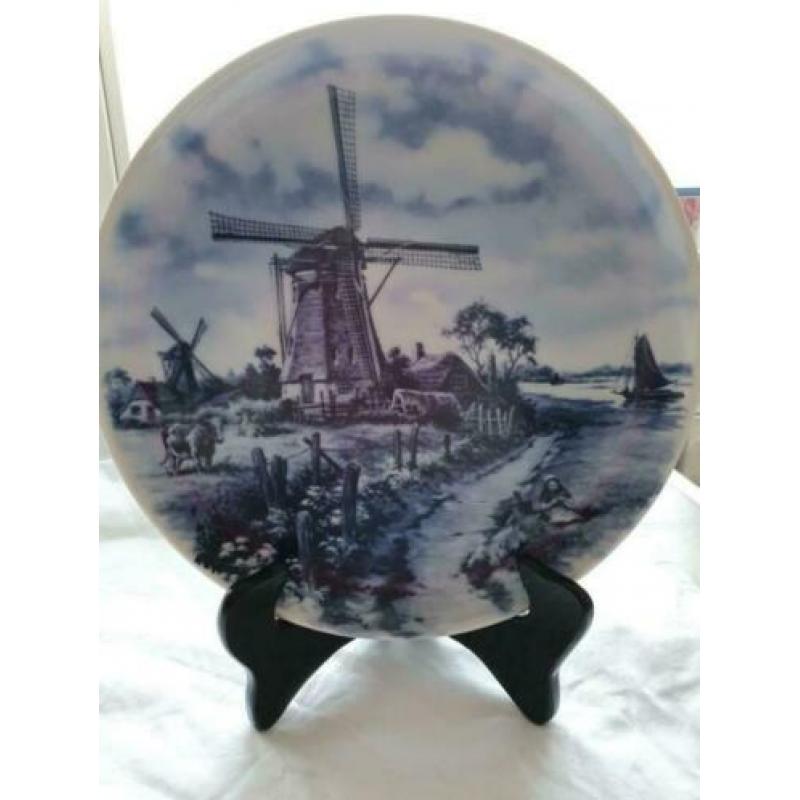 2 Delftsblauwe Wandborden