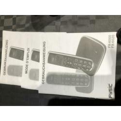 Draadloze twin dect telefoon fysic