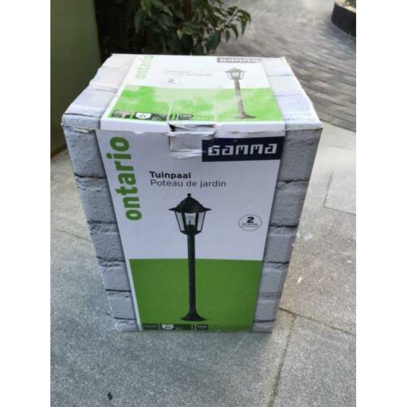 Lantaarn - hoogte 1 meter (nieuw in doos)