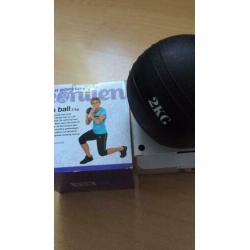SLAM BALL 2 kg NIEUW!! met voorbeelden