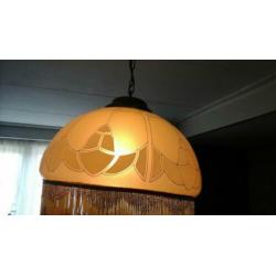 Hanglamp met kralenrand