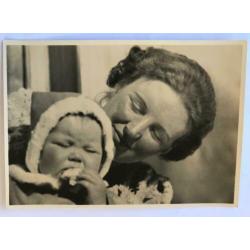 Fotokaarten prinses Beatrix in Grindelwald