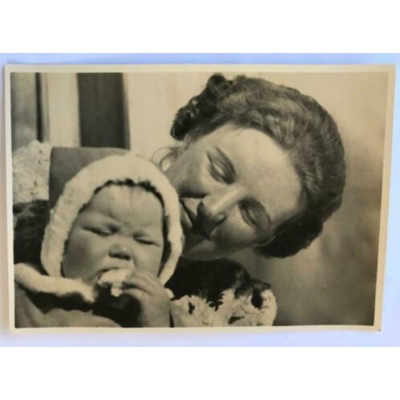 Fotokaarten prinses Beatrix in Grindelwald