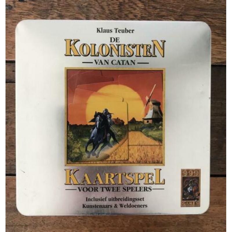 Kolonisten van Catan kaartspel met alle uitbreidingssets!