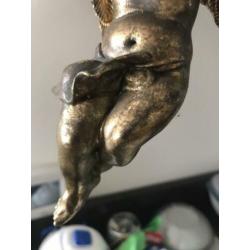 Engel met pijl en boog maat 22 cm hoog 13 cm breed