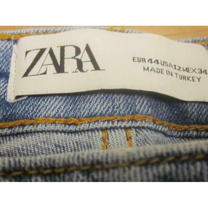 ZARA - Nieuwstaat mooie jeans, blauw, jeansmaat 33.