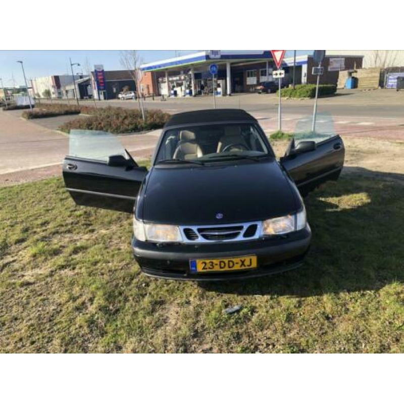 Saab 9-3 2.0 I Cabrio AUT 1999 Zwart in uitstekende staat