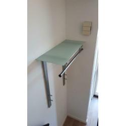Kapstok Spinder Design Dutch metaal / mat glas