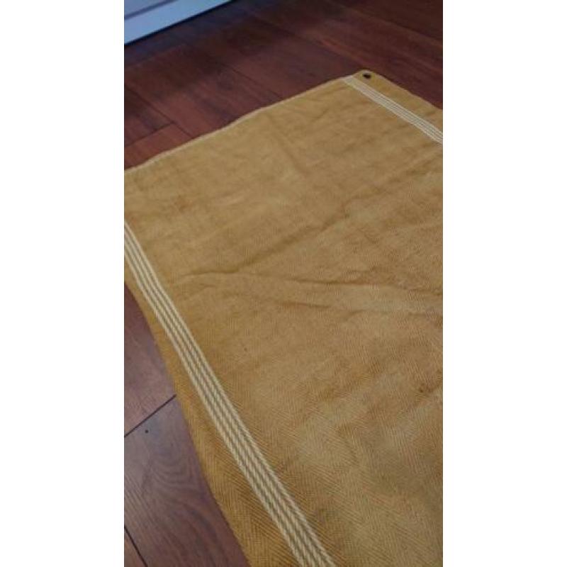 doek lap stof kleed met ringen. 80x175