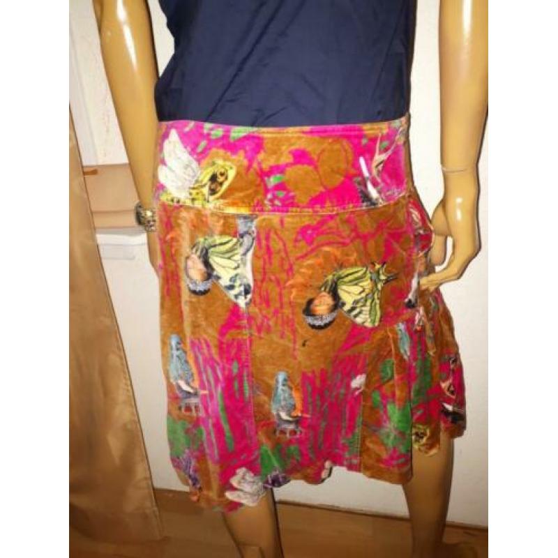Oilily prachtige winterrok fluweel maat 42