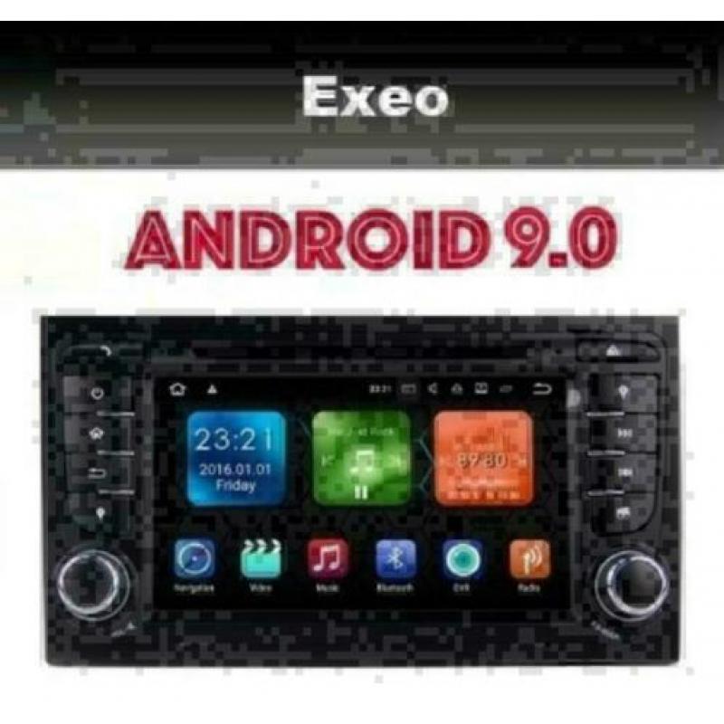 Seat Exeo radio navigatie android 9.0 wifi dab+ carkit usb