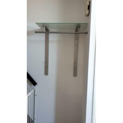 Kapstok Spinder Design Dutch metaal / mat glas