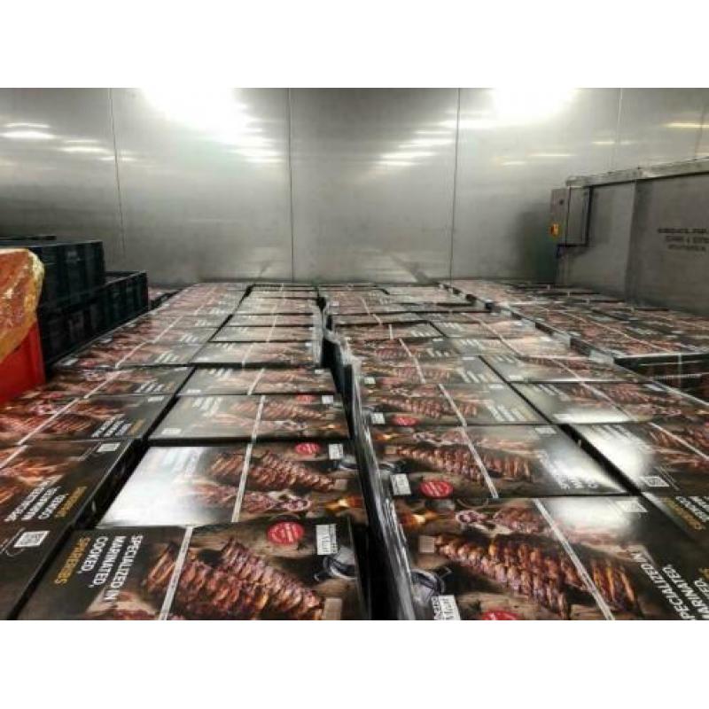 Sous vide gegaarde spareribs 4,5kg/8,5kg (5 maanden houdbaar
