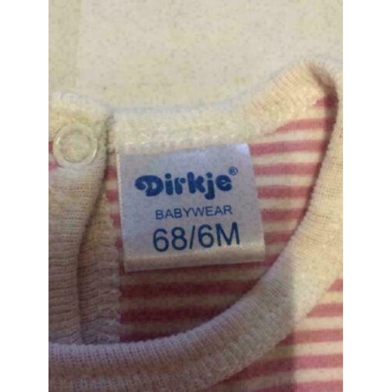 Nieuw dirkje pakje, maat: 68