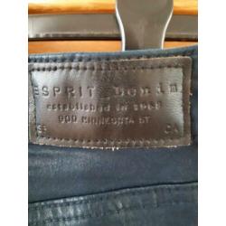 Mooie blauwe Esprit demin skinny broek