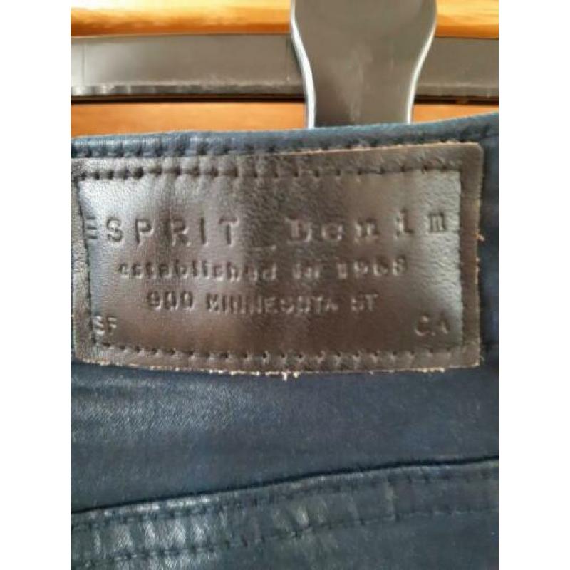 Mooie blauwe Esprit demin skinny broek
