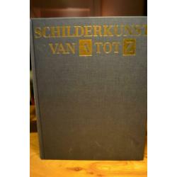 Schilderkunst van A tot Z groot zwaar boek 768 pag