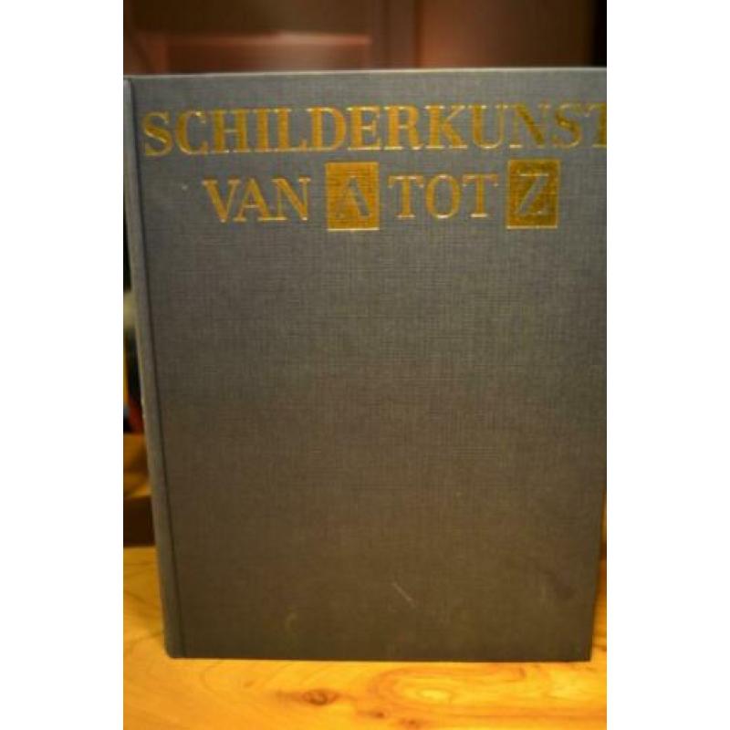 Schilderkunst van A tot Z groot zwaar boek 768 pag