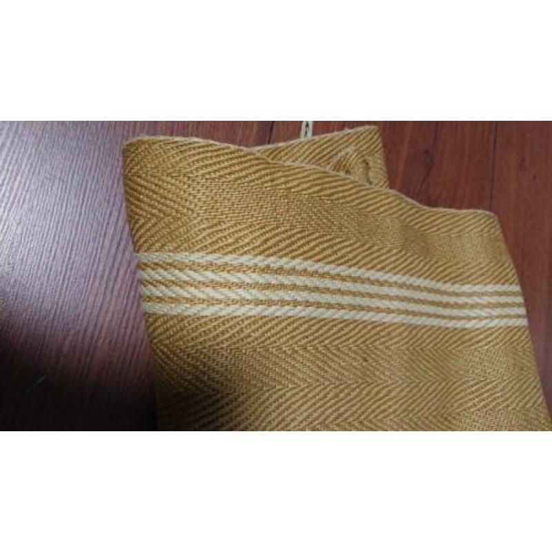 doek lap stof kleed met ringen. 80x175